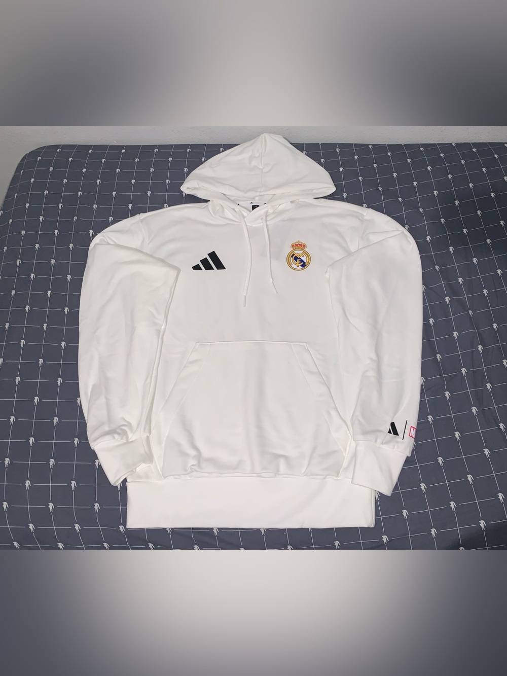 Adidas Real Madrid x Marvel Avengers Men’s Soccer Hoodie KB4395 Size: Small